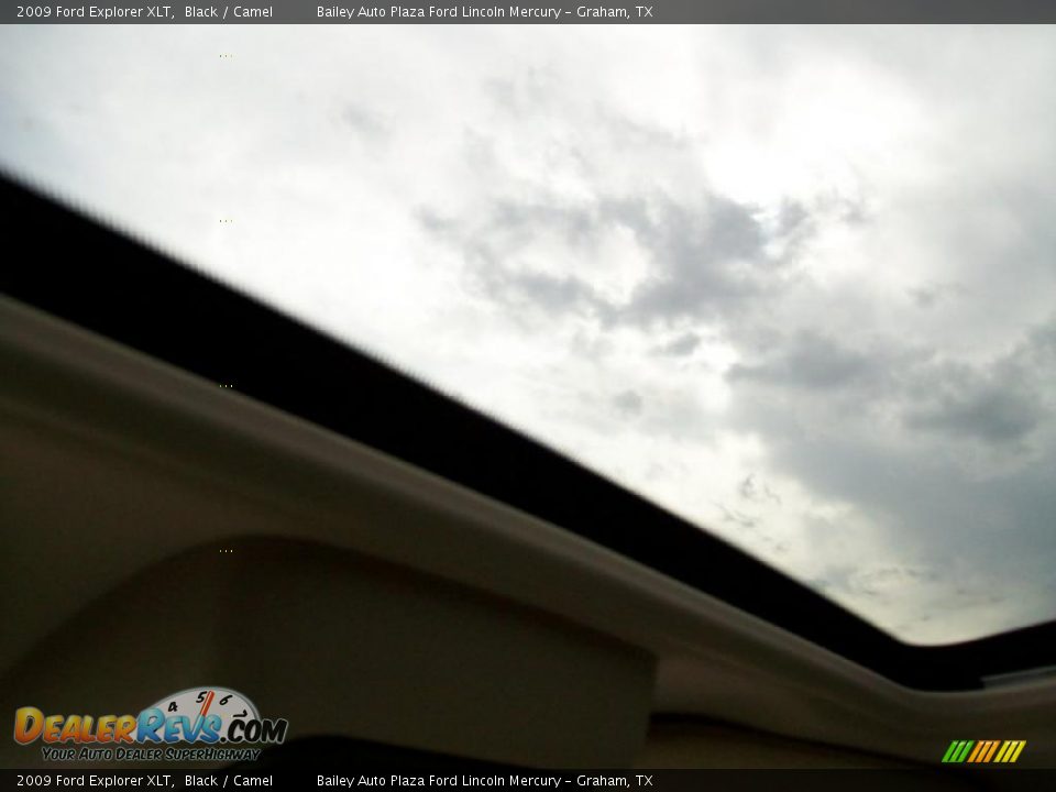 2009 Ford Explorer XLT Black / Camel Photo #4