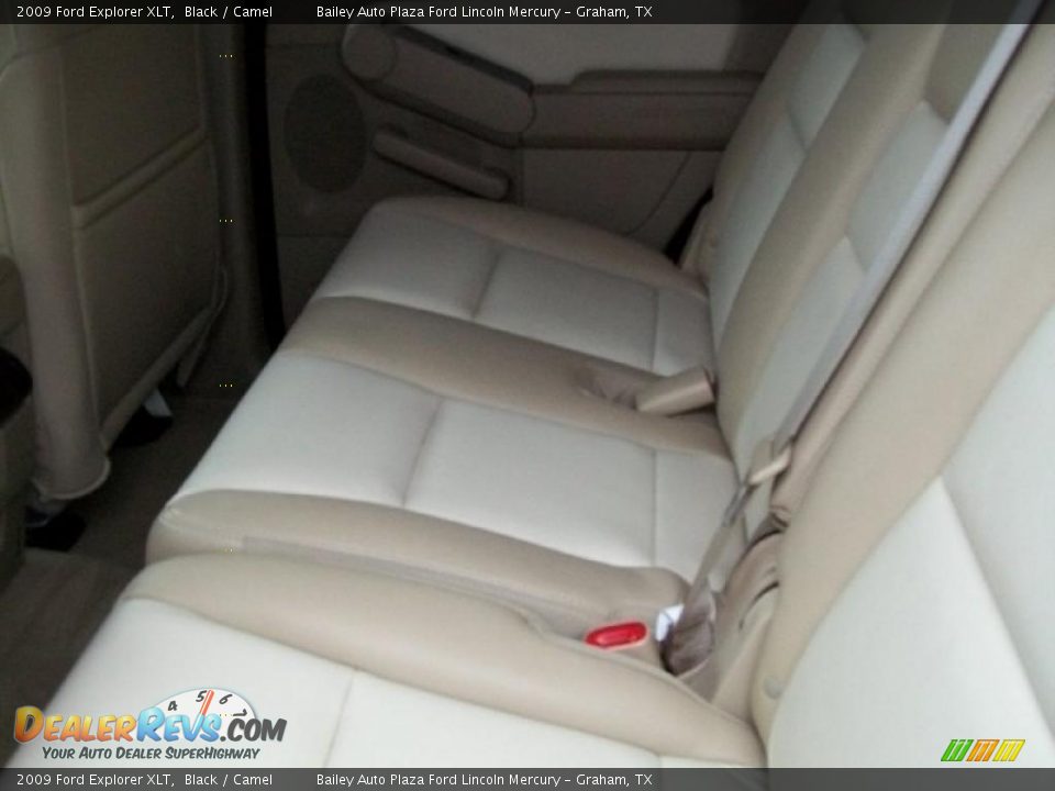2009 Ford Explorer XLT Black / Camel Photo #5
