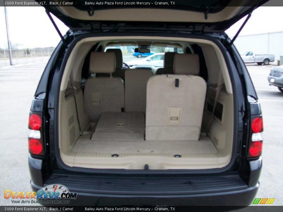 2009 Ford Explorer XLT Black / Camel Photo #7