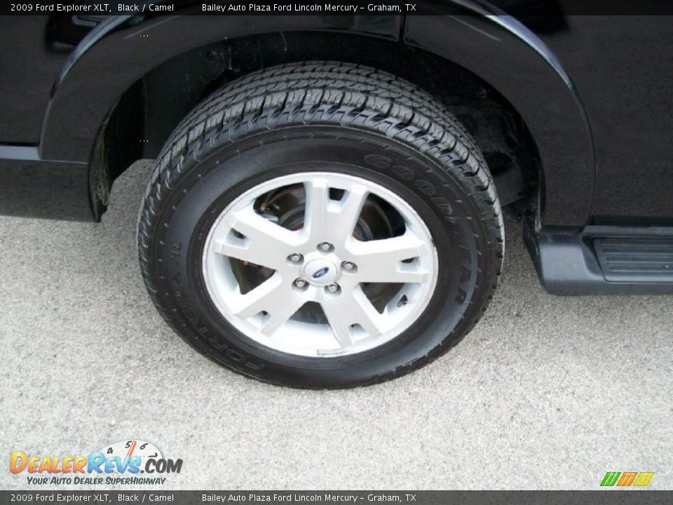 2009 Ford Explorer XLT Black / Camel Photo #9