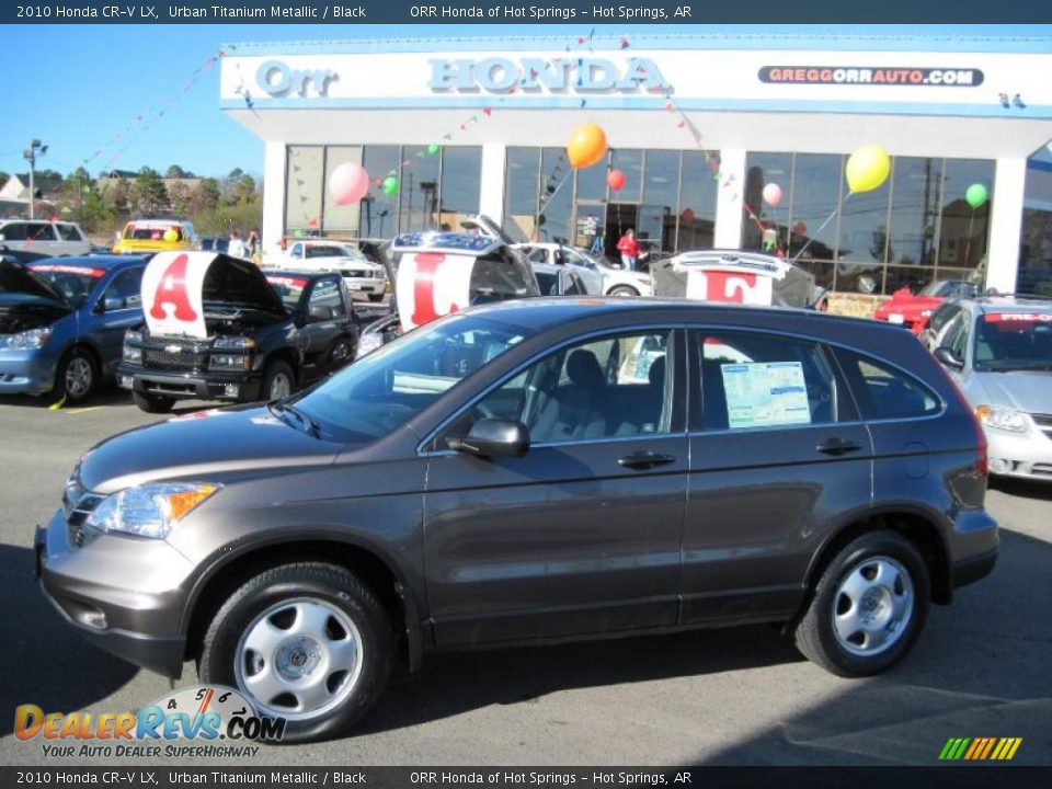 2010 Honda CR-V LX Urban Titanium Metallic / Black Photo #1