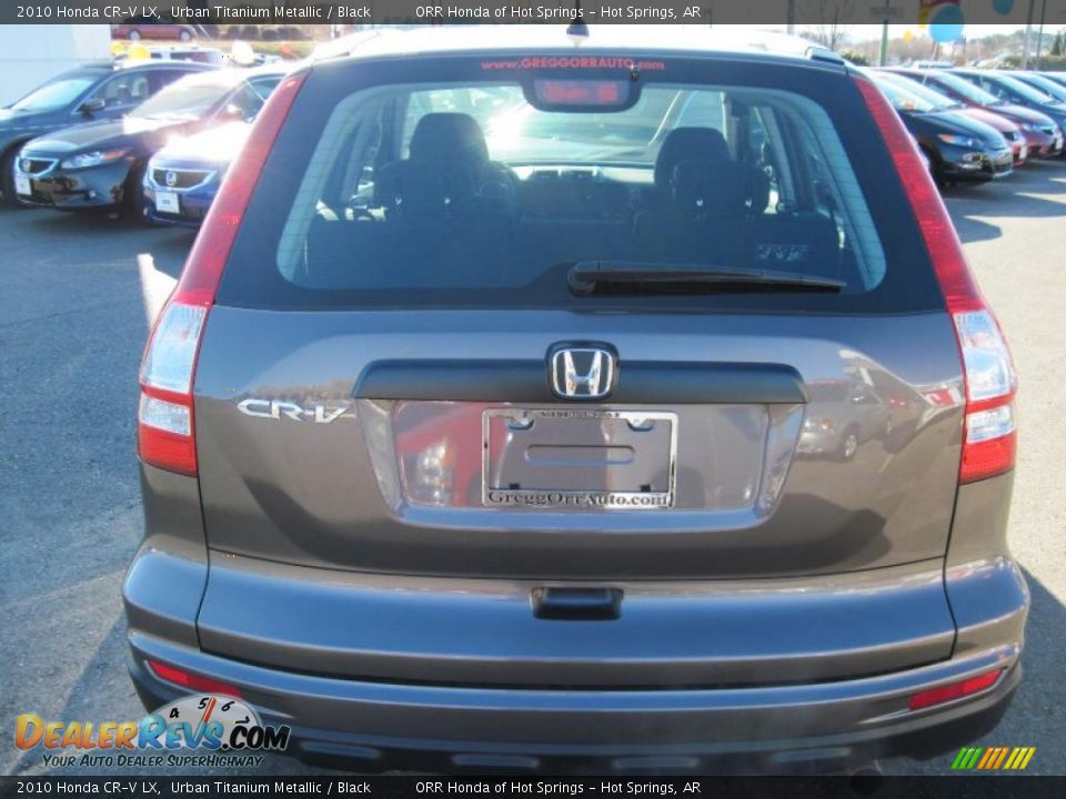 2010 Honda CR-V LX Urban Titanium Metallic / Black Photo #5