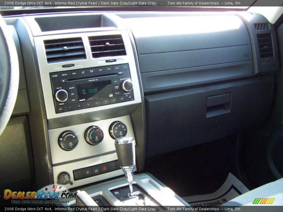 2008 Dodge Nitro SXT 4x4 Inferno Red Crystal Pearl / Dark Slate Gray/Light Slate Gray Photo #19