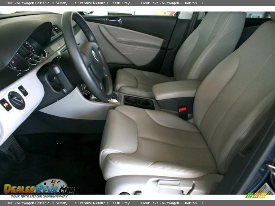 2006 Volkswagen Passat 2.0T Sedan Blue Graphite Metallic / Classic Grey Photo #5