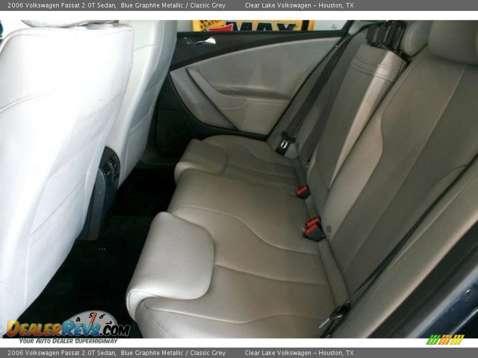2006 Volkswagen Passat 2.0T Sedan Blue Graphite Metallic / Classic Grey Photo #8