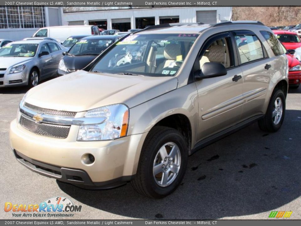 2007 Chevrolet Equinox LS AWD Sandstone Metallic / Light Cashmere Photo #1