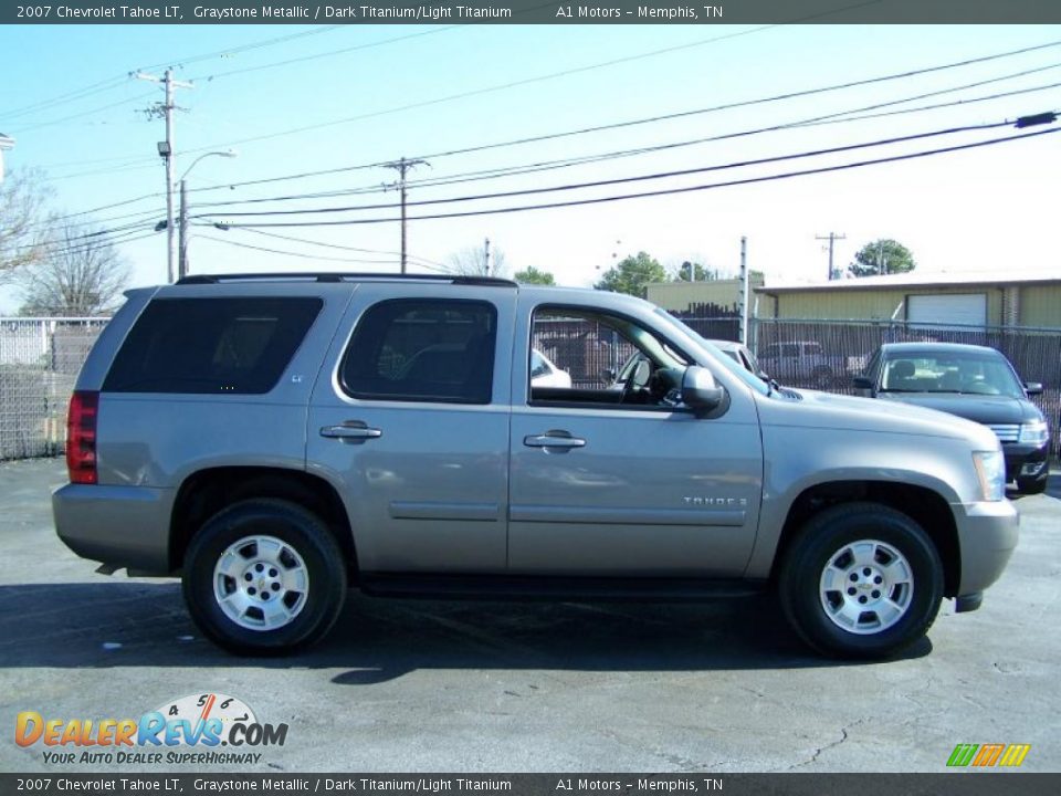 2007 Chevrolet Tahoe LT Graystone Metallic / Dark Titanium/Light Titanium Photo #3