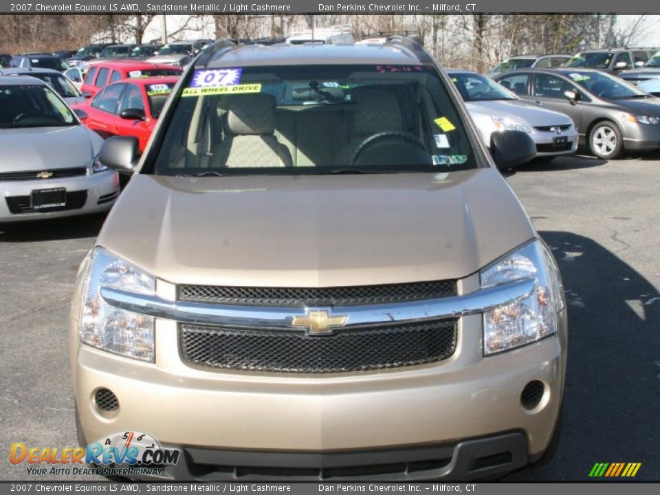 2007 Chevrolet Equinox LS AWD Sandstone Metallic / Light Cashmere Photo #2