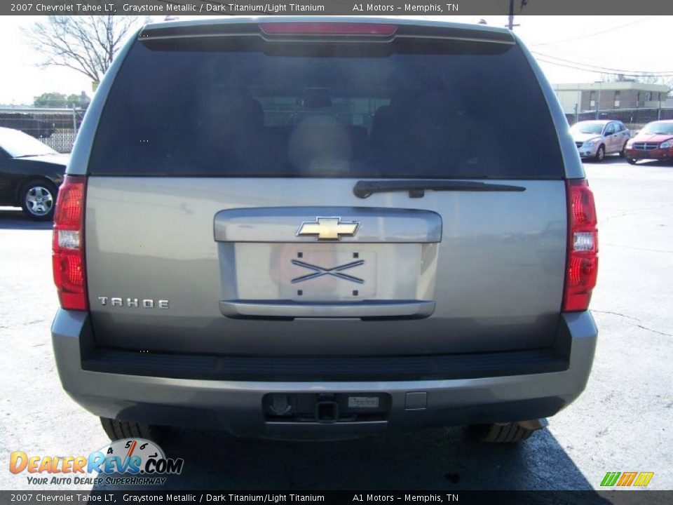 2007 Chevrolet Tahoe LT Graystone Metallic / Dark Titanium/Light Titanium Photo #4