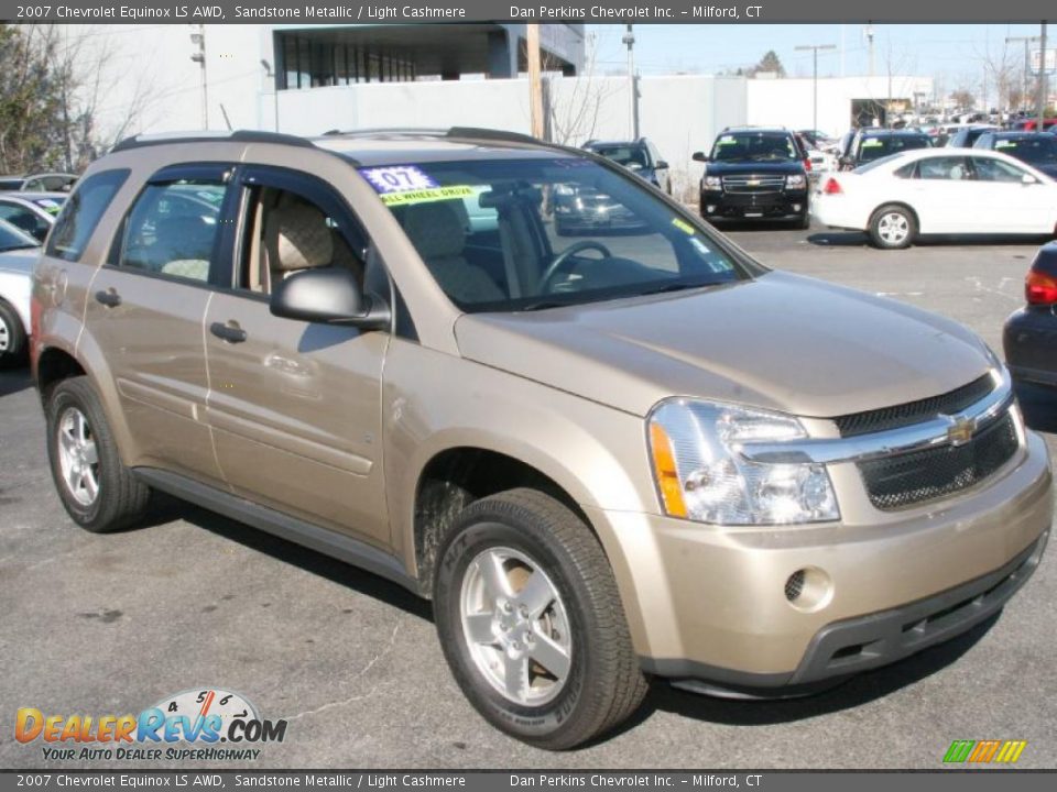 2007 Chevrolet Equinox LS AWD Sandstone Metallic / Light Cashmere Photo #3