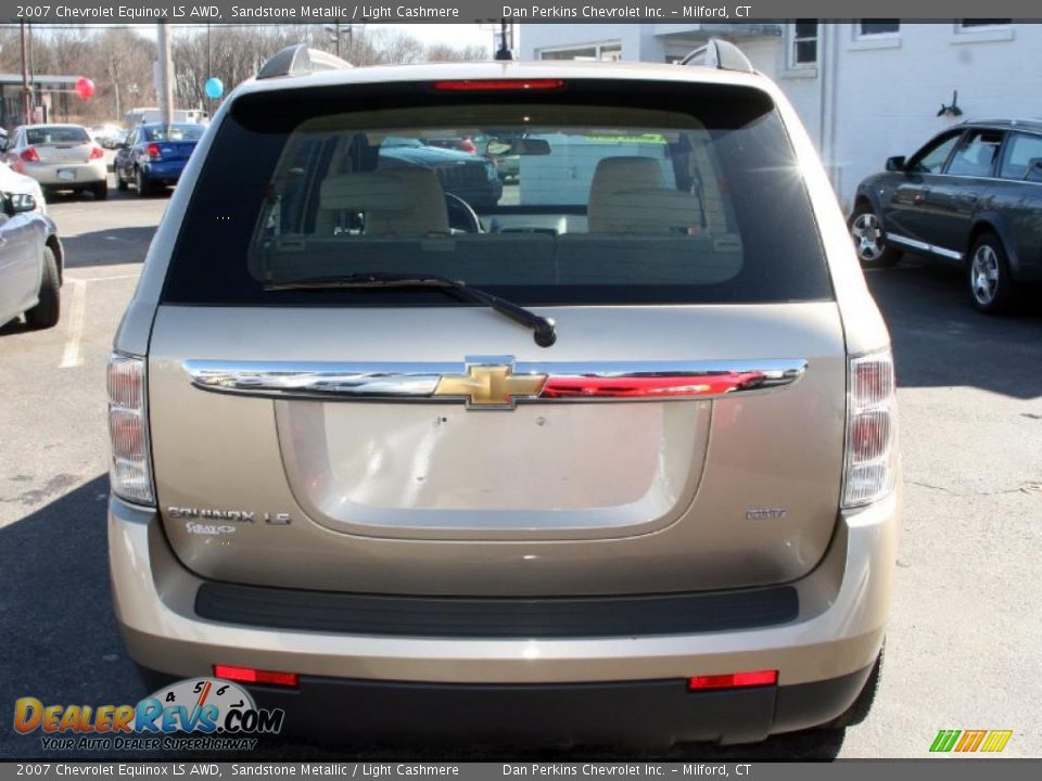 2007 Chevrolet Equinox LS AWD Sandstone Metallic / Light Cashmere Photo #5