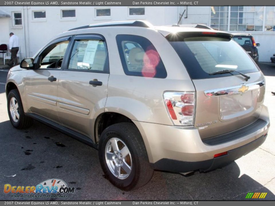 2007 Chevrolet Equinox LS AWD Sandstone Metallic / Light Cashmere Photo #7