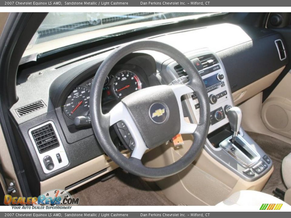 2007 Chevrolet Equinox LS AWD Sandstone Metallic / Light Cashmere Photo #8