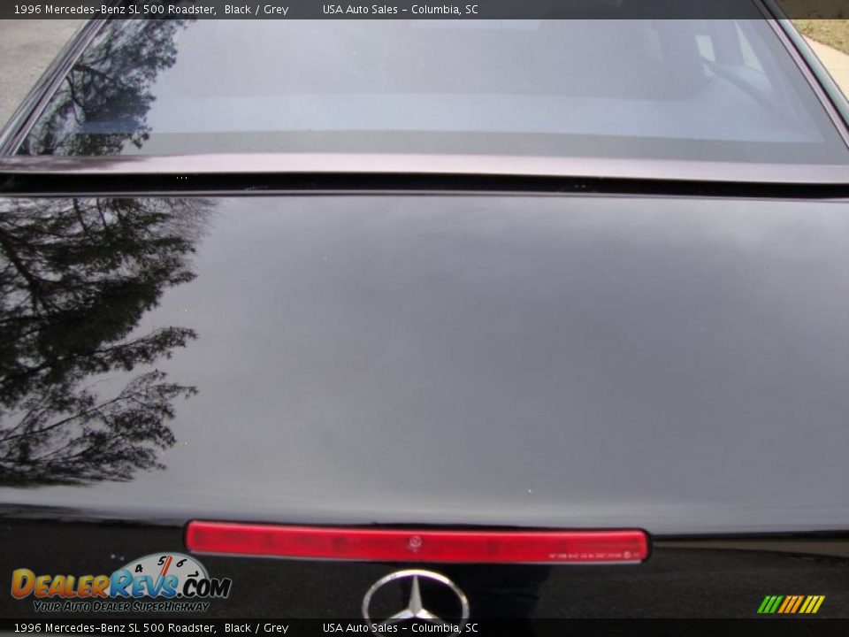 1996 Mercedes-Benz SL 500 Roadster Black / Grey Photo #19