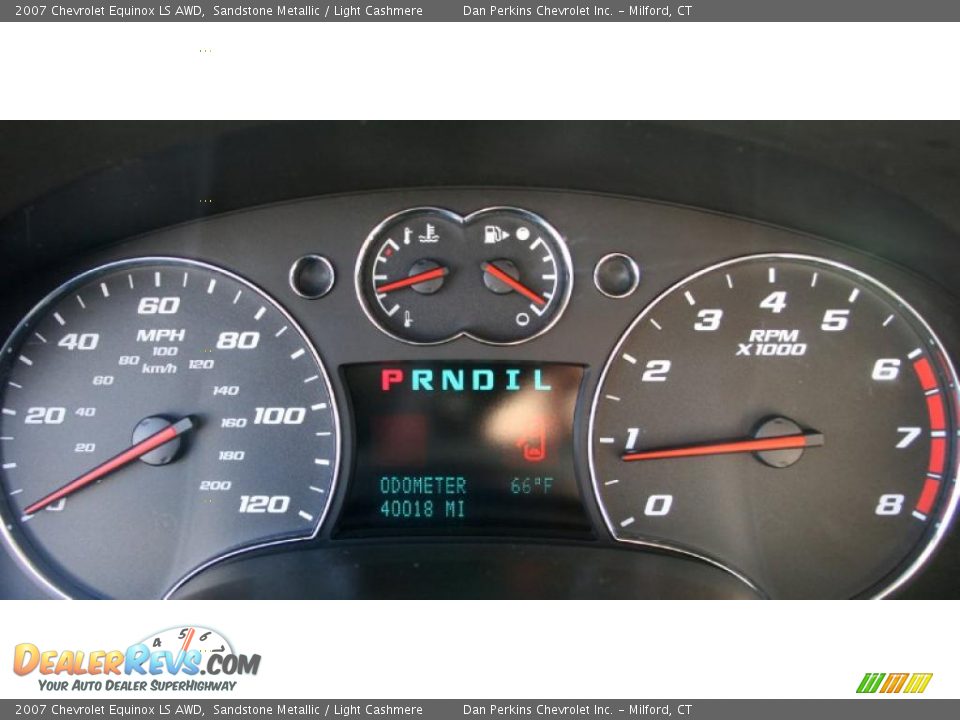 2007 Chevrolet Equinox LS AWD Sandstone Metallic / Light Cashmere Photo #12