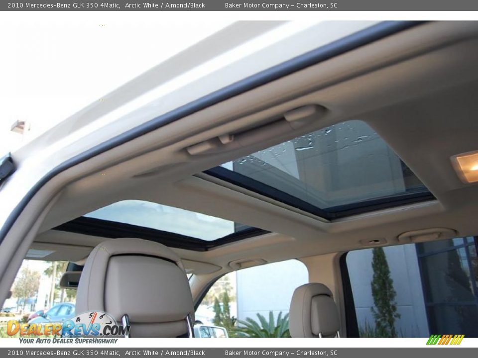 2010 Mercedes-Benz GLK 350 4Matic Arctic White / Almond/Black Photo #4