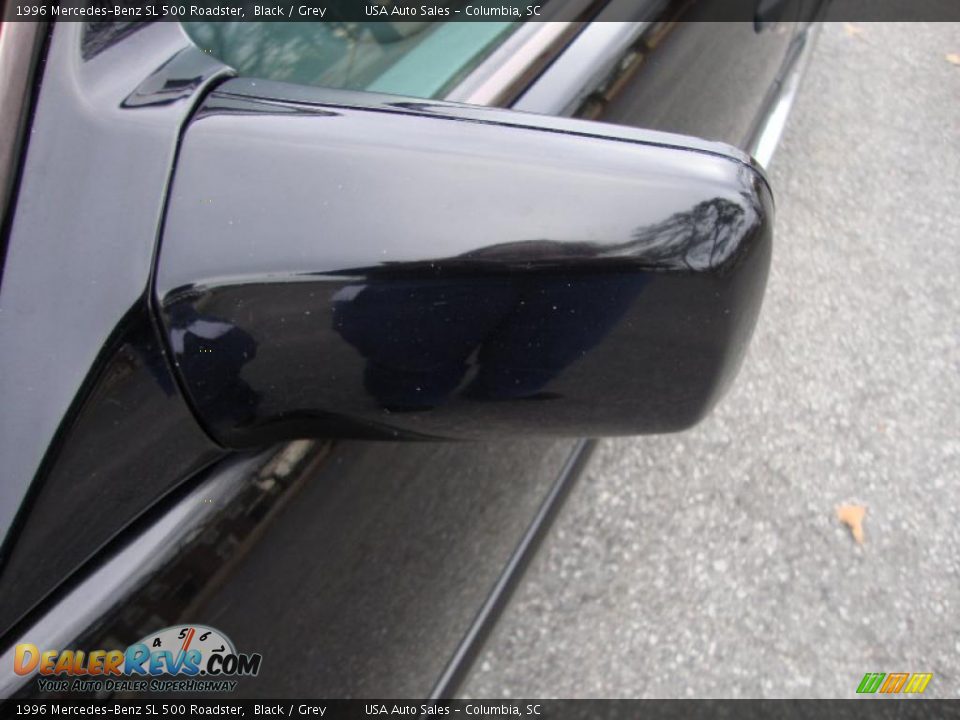 1996 Mercedes-Benz SL 500 Roadster Black / Grey Photo #23
