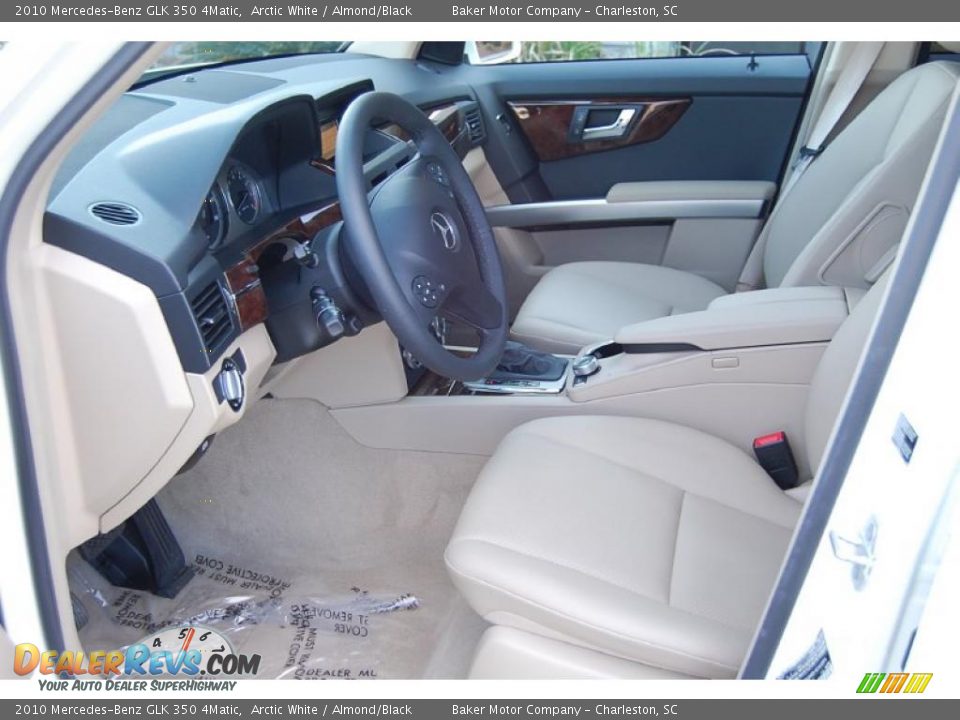 2010 Mercedes-Benz GLK 350 4Matic Arctic White / Almond/Black Photo #5