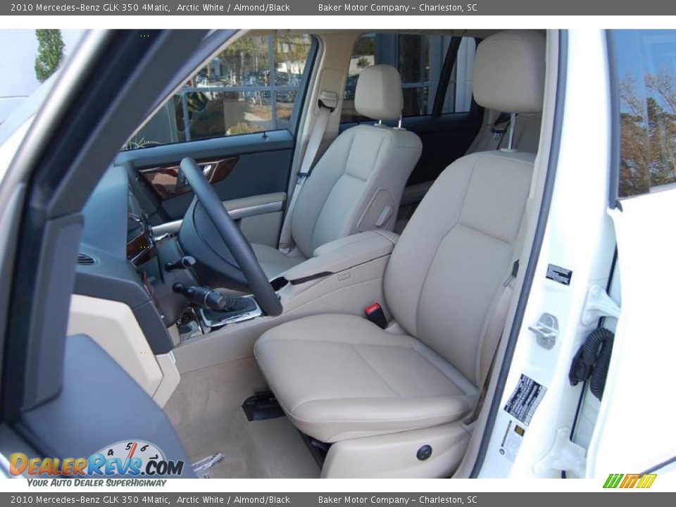 2010 Mercedes-Benz GLK 350 4Matic Arctic White / Almond/Black Photo #6
