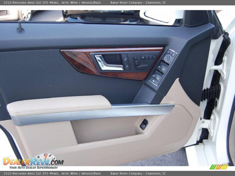 2010 Mercedes-Benz GLK 350 4Matic Arctic White / Almond/Black Photo #7