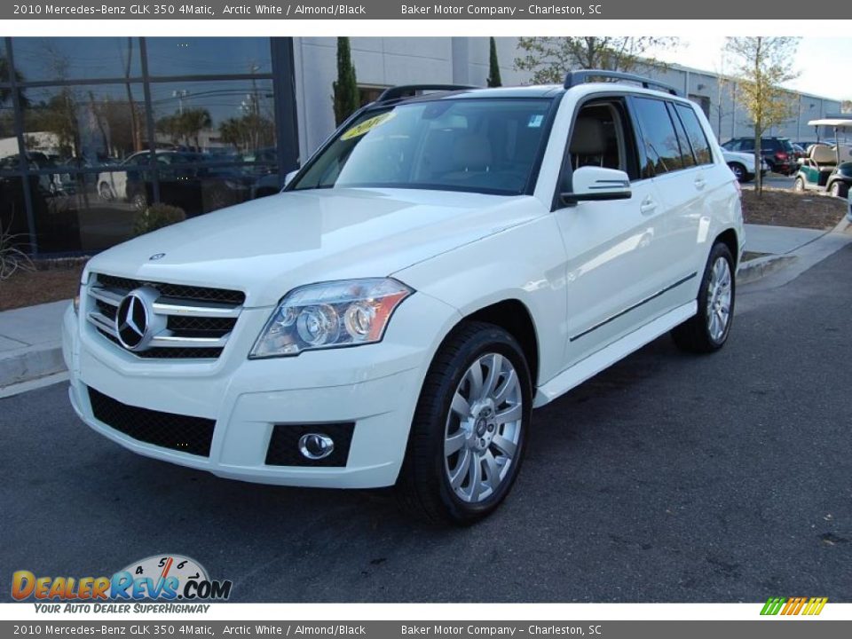 2010 Mercedes-Benz GLK 350 4Matic Arctic White / Almond/Black Photo #13