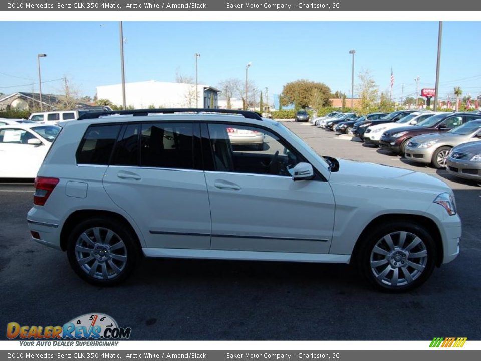 2010 Mercedes-Benz GLK 350 4Matic Arctic White / Almond/Black Photo #15