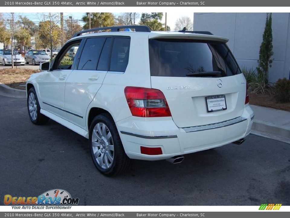2010 Mercedes-Benz GLK 350 4Matic Arctic White / Almond/Black Photo #18