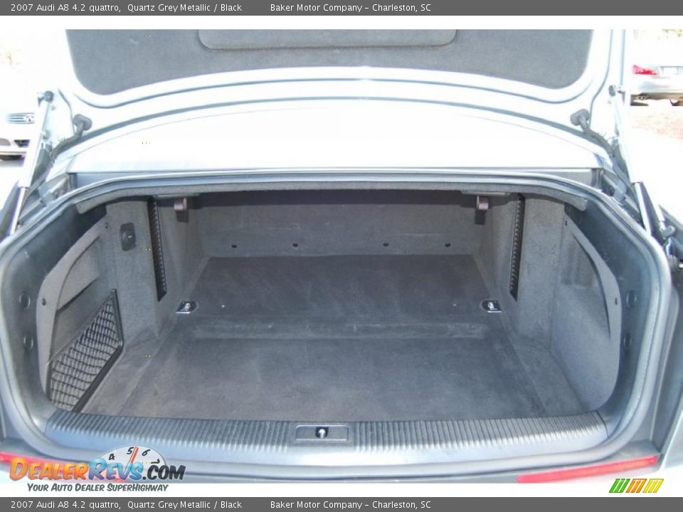 2007 Audi A8 4.2 quattro Quartz Grey Metallic / Black Photo #10