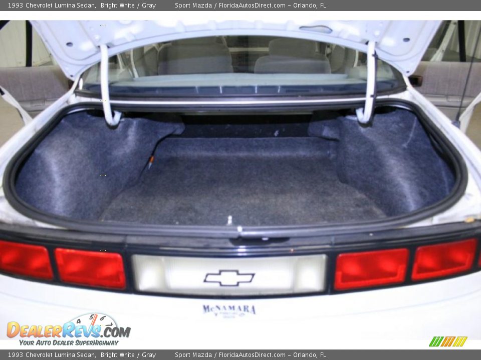 1993 Chevrolet Lumina Sedan Bright White / Gray Photo #12