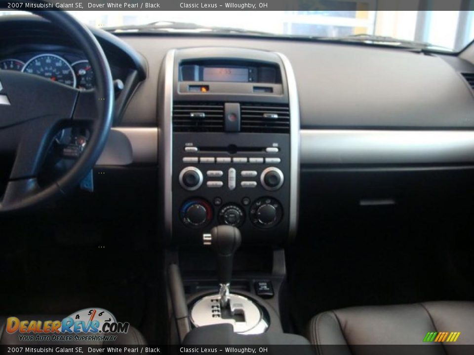 2007 Mitsubishi Galant SE Dover White Pearl / Black Photo #13