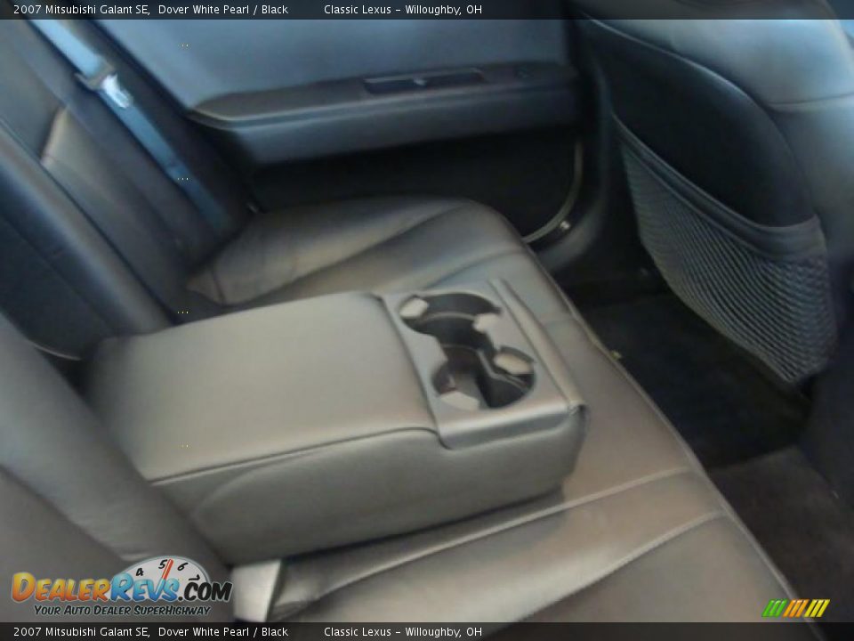 2007 Mitsubishi Galant SE Dover White Pearl / Black Photo #21