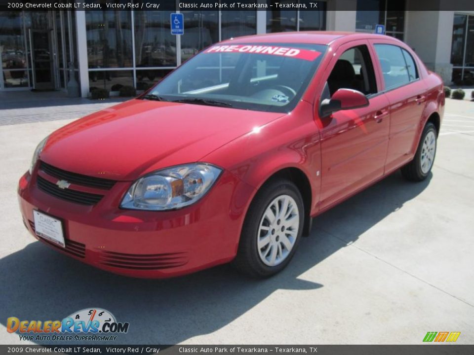 2009 Chevrolet Cobalt LT Sedan Victory Red / Gray Photo #1