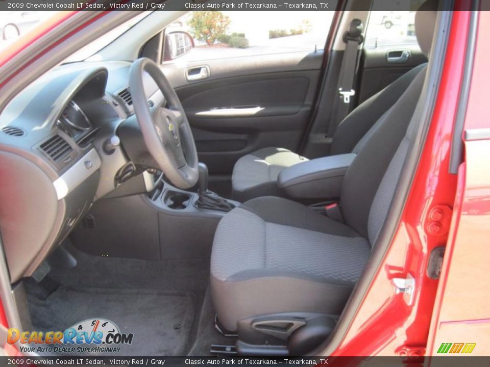 2009 Chevrolet Cobalt LT Sedan Victory Red / Gray Photo #8