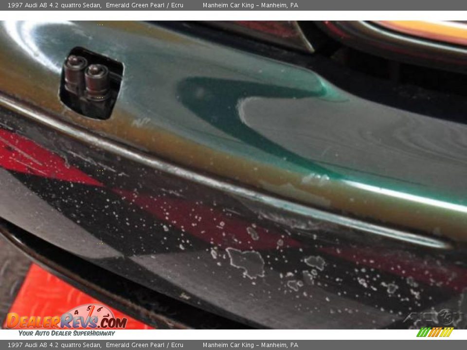 1997 Audi A8 4.2 quattro Sedan Emerald Green Pearl / Ecru Photo #19
