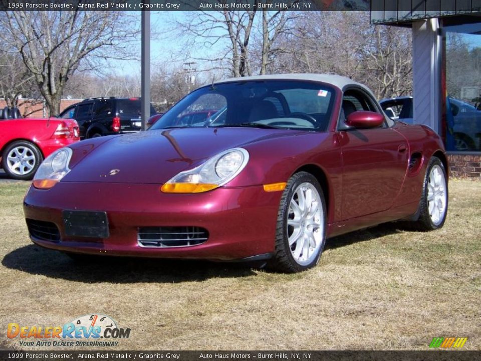 1999 Porsche Boxster Arena Red Metallic / Graphite Grey Photo #1