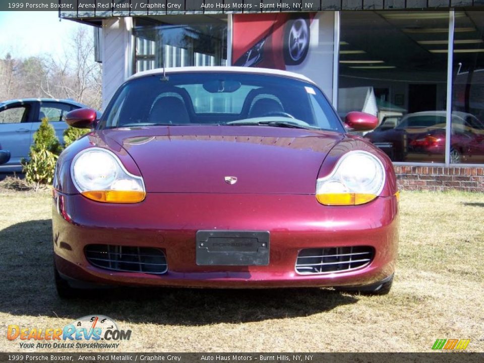 1999 Porsche Boxster Arena Red Metallic / Graphite Grey Photo #2