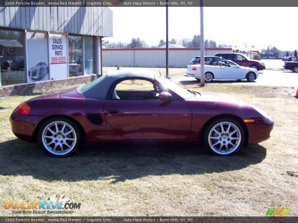 1999 Porsche Boxster Arena Red Metallic / Graphite Grey Photo #4