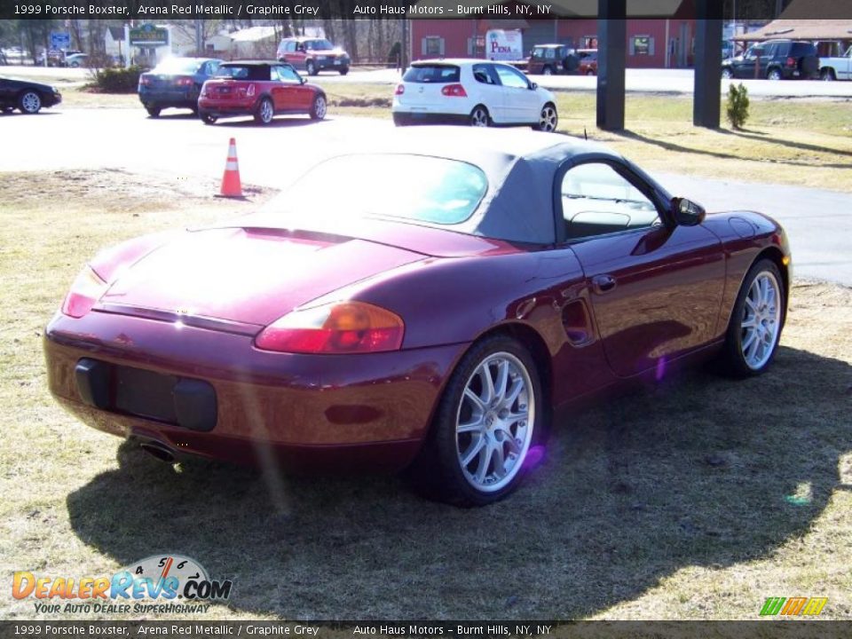 1999 Porsche Boxster Arena Red Metallic / Graphite Grey Photo #5