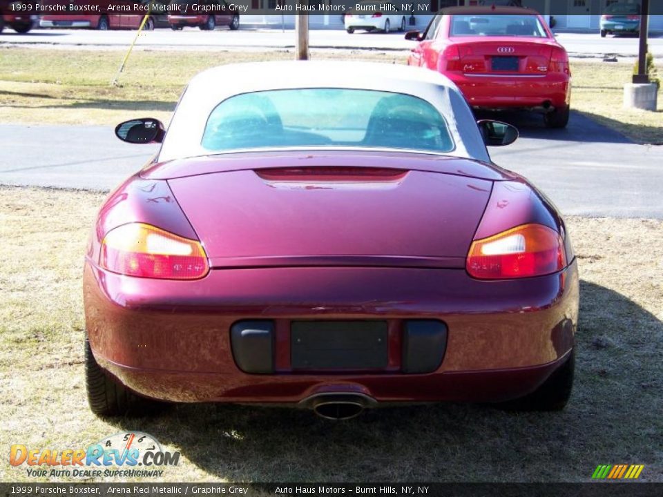 1999 Porsche Boxster Arena Red Metallic / Graphite Grey Photo #6