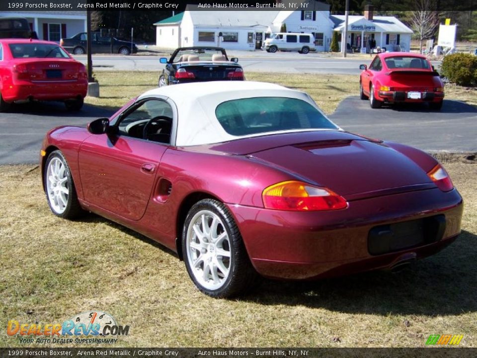 1999 Porsche Boxster Arena Red Metallic / Graphite Grey Photo #7