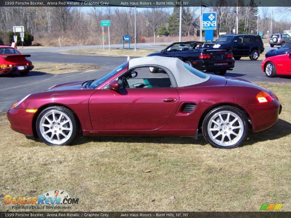 1999 Porsche Boxster Arena Red Metallic / Graphite Grey Photo #8