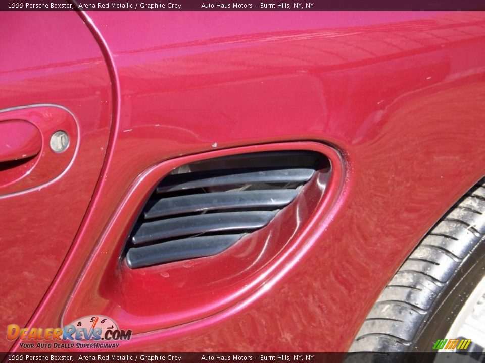 1999 Porsche Boxster Arena Red Metallic / Graphite Grey Photo #10