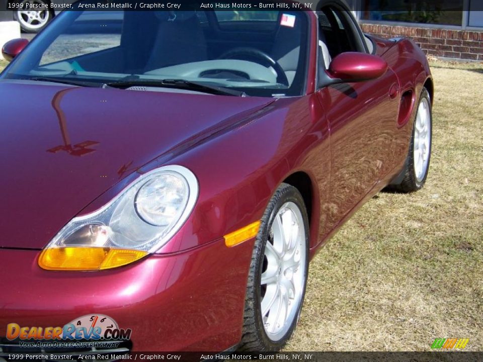 1999 Porsche Boxster Arena Red Metallic / Graphite Grey Photo #11