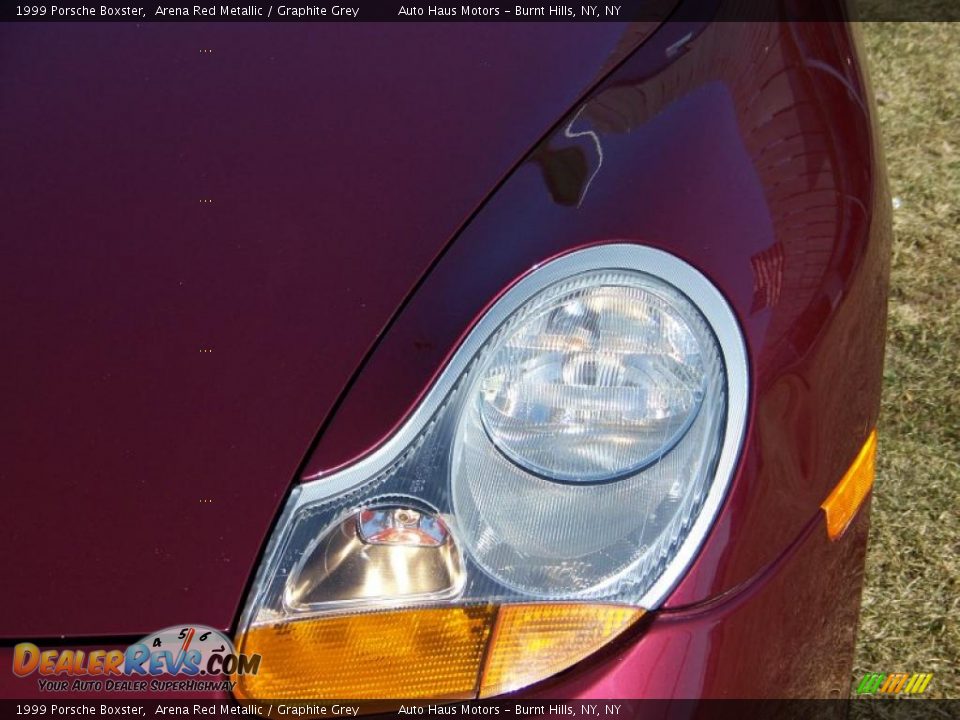 1999 Porsche Boxster Arena Red Metallic / Graphite Grey Photo #12