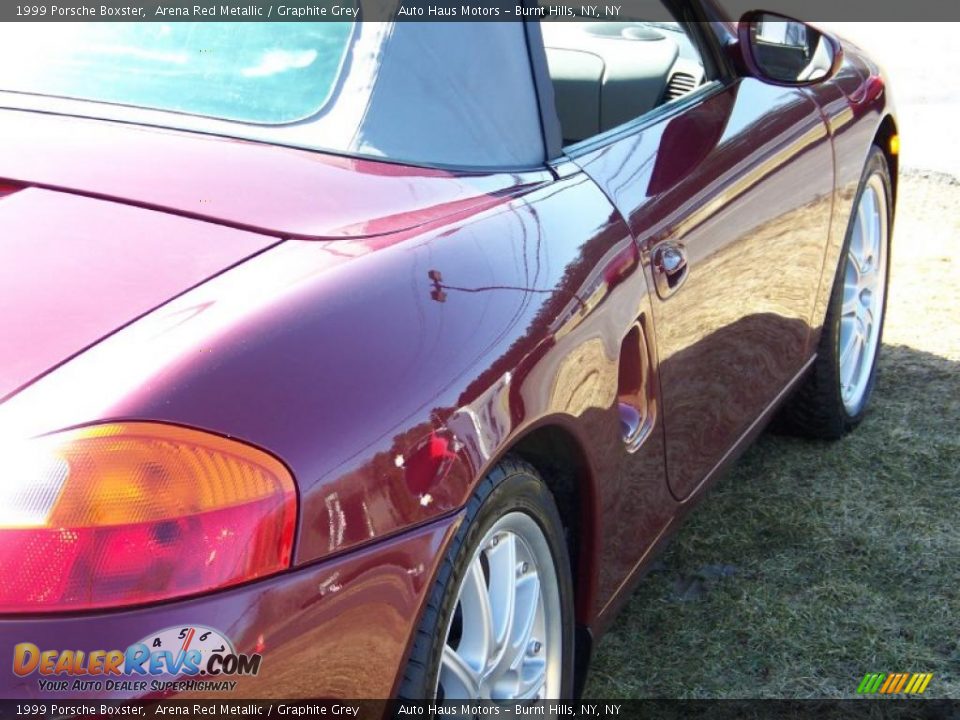 1999 Porsche Boxster Arena Red Metallic / Graphite Grey Photo #14