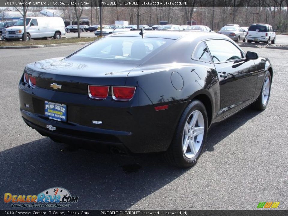 2010 Chevrolet Camaro LT Coupe Black / Gray Photo #4