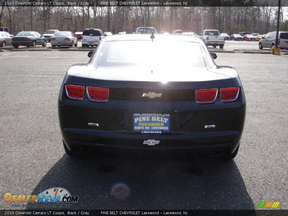 2010 Chevrolet Camaro LT Coupe Black / Gray Photo #5