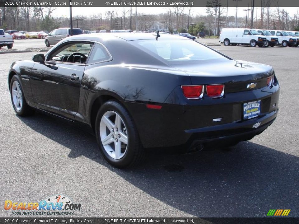 2010 Chevrolet Camaro LT Coupe Black / Gray Photo #6