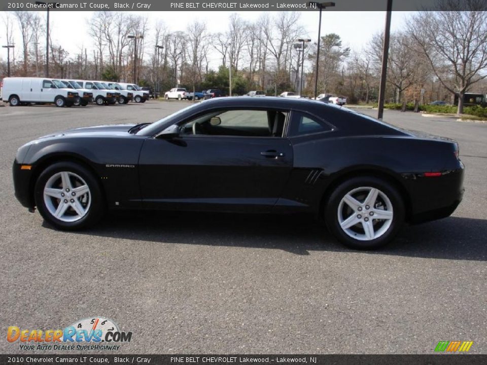 2010 Chevrolet Camaro LT Coupe Black / Gray Photo #9