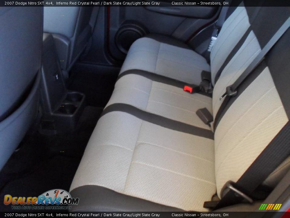 2007 Dodge Nitro SXT 4x4 Inferno Red Crystal Pearl / Dark Slate Gray/Light Slate Gray Photo #19